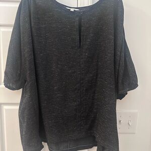 Max Studio Charcoal Blouse